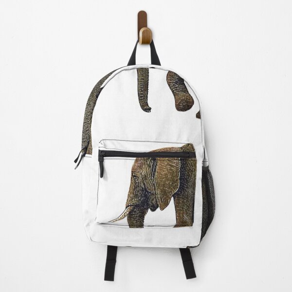 Item preview, Elephant in motion on a transparent background. designed and sold by slikar.