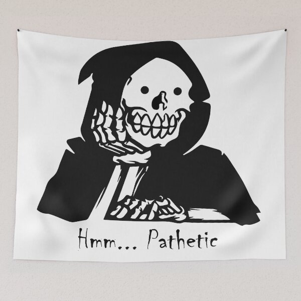 Item preview, Pathetic grim reaper designed and sold by InkStation24.