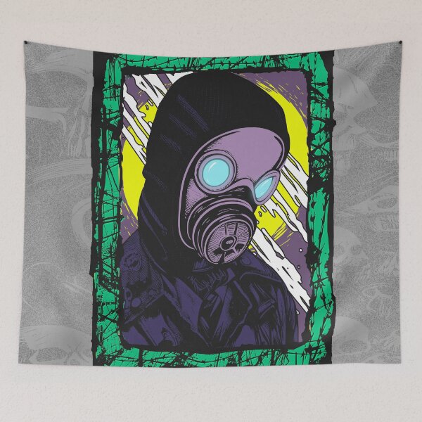 Item preview, Cyborg Gasmask Punk Robot  designed and sold by tabemisa.