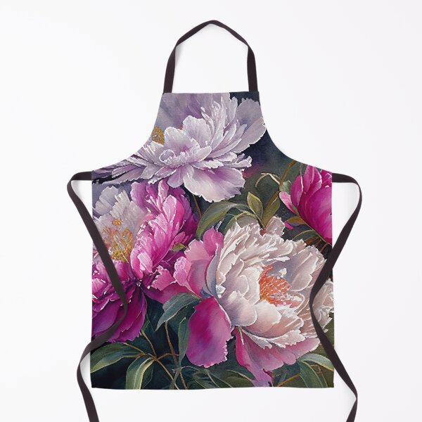 Artikelvorschau, Aquarellmalerei von rosa Pfingstrosen entworfen und verkauft von kansaikate.