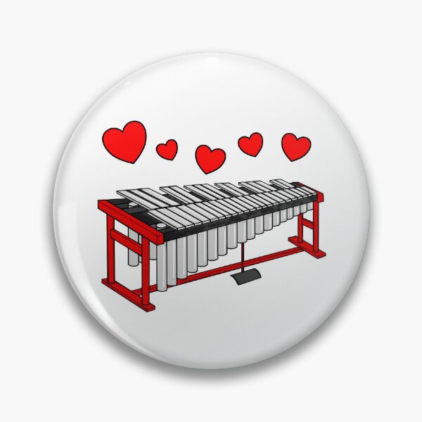 Item preview, Valentines Vibraphone Vibraphonist Wedding Musician designed and sold by doodlerob.