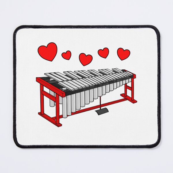 Item preview, Valentines Vibraphone Vibraphonist Wedding Musician designed and sold by doodlerob.