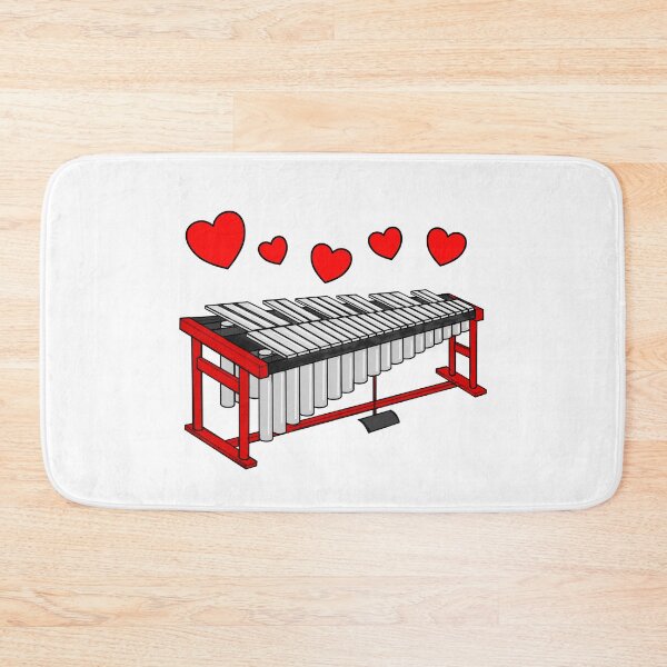Item preview, Valentines Vibraphone Vibraphonist Wedding Musician designed and sold by doodlerob.