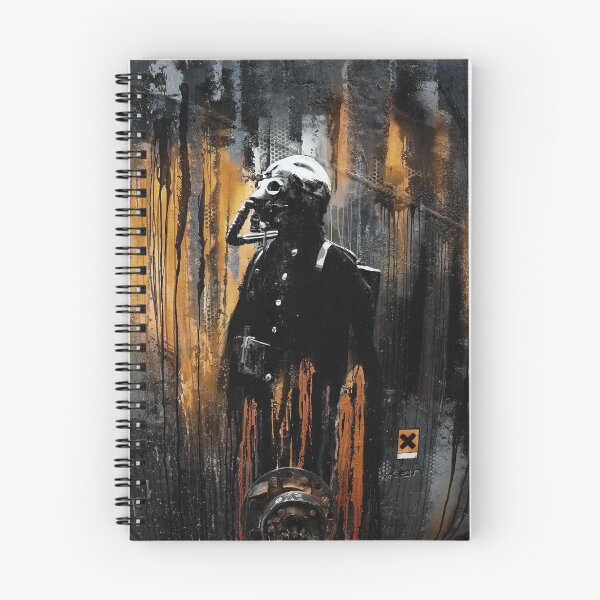 Item preview, gas mask, graffiti designed and sold by hottehue.