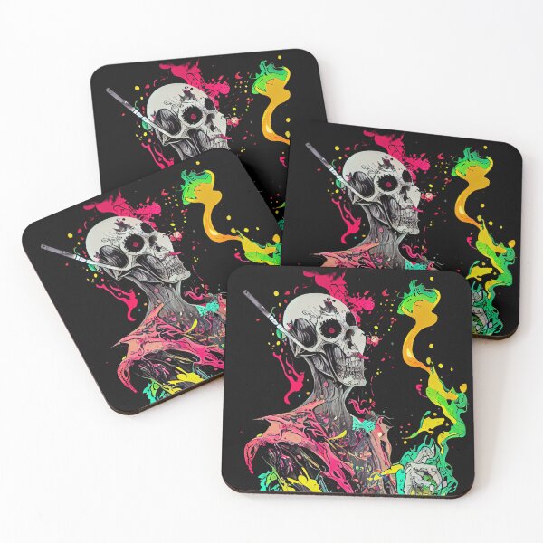 Item preview, The Grim Reaper smoking designed and sold by flowinglobe.