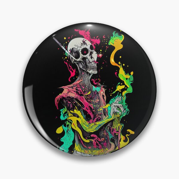 Item preview, The Grim Reaper smoking designed and sold by flowinglobe.