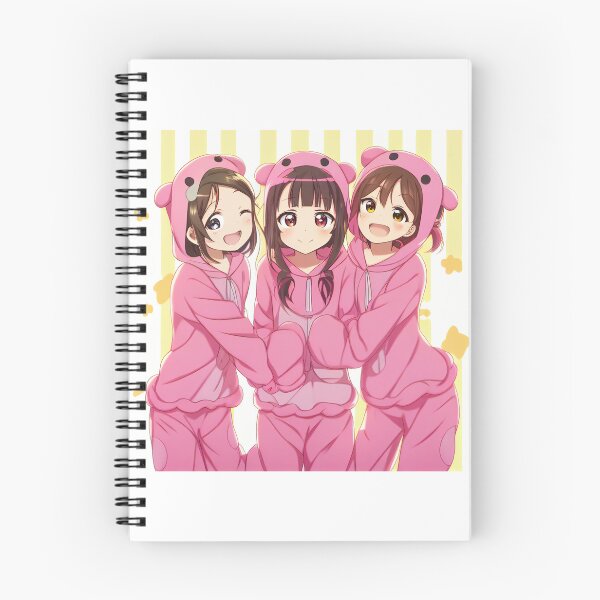 Item preview, Anime girls in pink pyjamas designed and sold by schizarty.