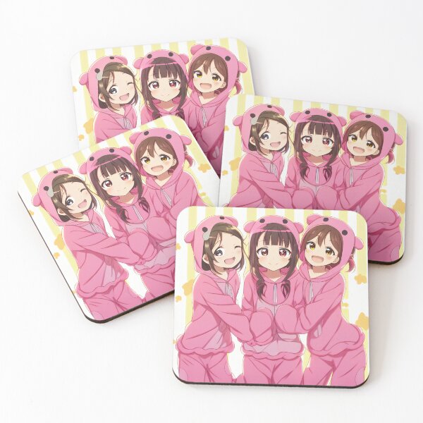 Item preview, Anime girls in pink pyjamas designed and sold by schizarty.