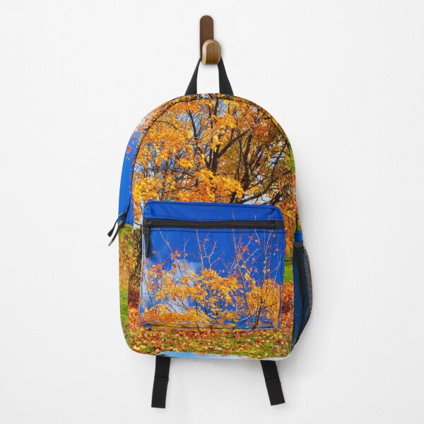 Item preview, Autumn landscape a nice tree with yellow and orange leaves  designed and sold by HofTao.