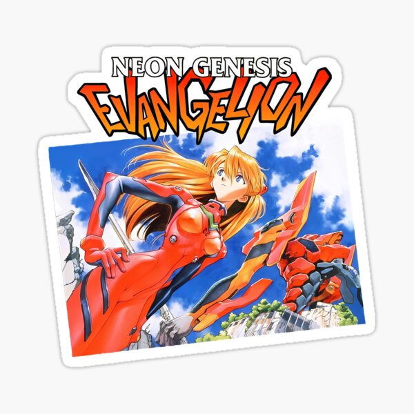 "Neon Genesis Evangelion" Sticker for Sale by PyramidDesigns Redbubble
