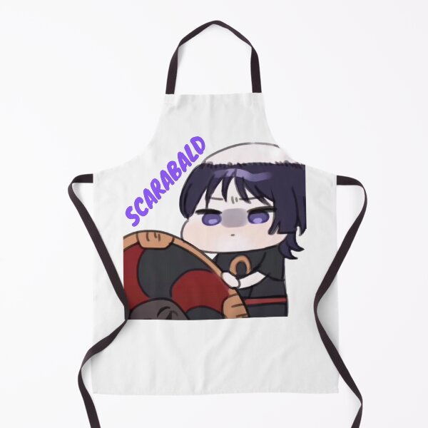 Item preview, ⭐⭐⭐⭐⭐Scaramouche Genshin Impact Scarabald Meme Funny Genshin Impact Meme Cute Chibi Scaramouche Genshin Impact designed and sold by feach.