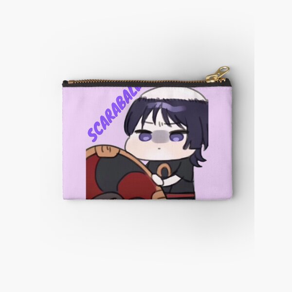 Item preview, ⭐⭐⭐⭐⭐Scaramouche Genshin Impact Scarabald Meme Funny Genshin Impact Meme Cute Chibi Scaramouche Genshin Impact designed and sold by feach.