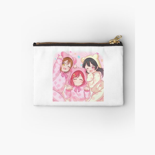 Aperçu de l'œuvre Anime Girls en pyjama rose créée et vendue par schizarty.