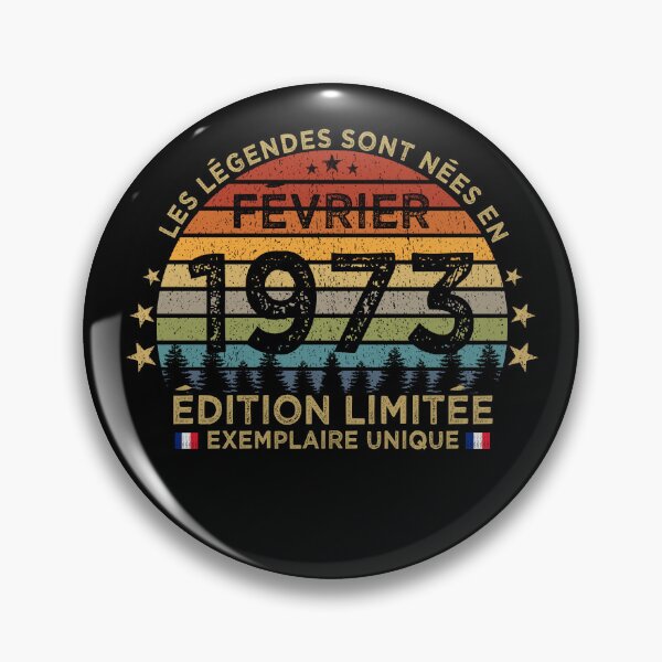Item preview, Anniversaire 50 Ans Les Legendes Sont Nees en Février 1973 designed and sold by cssdru.