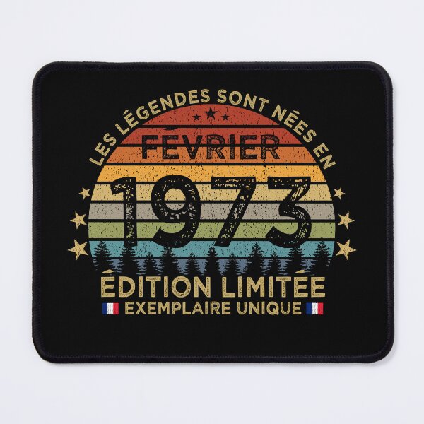 Item preview, Anniversaire 50 Ans Les Legendes Sont Nees en Février 1973 designed and sold by cssdru.