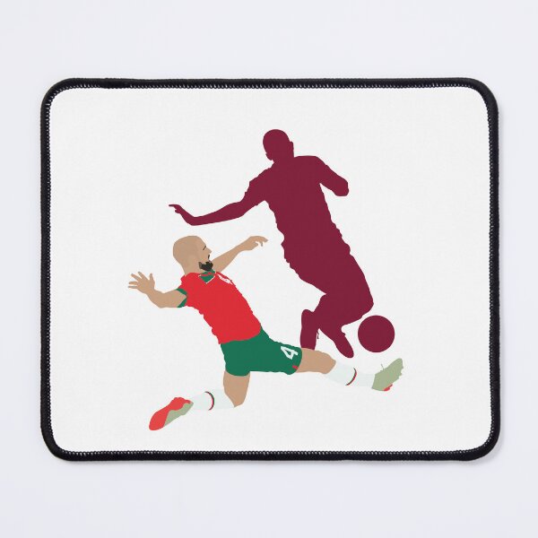 Item preview, Sofyan Amrabat Tackle of the World Cup, Morocco vs France Collage designed and sold by Jackshun.