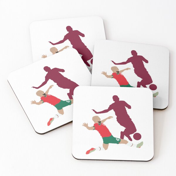 Item preview, Sofyan Amrabat Tackle of the World Cup, Morocco vs France Collage designed and sold by Jackshun.