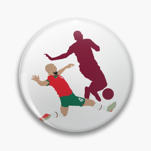 Item preview, Sofyan Amrabat Tackle of the World Cup, Morocco vs France Collage designed and sold by Jackshun.