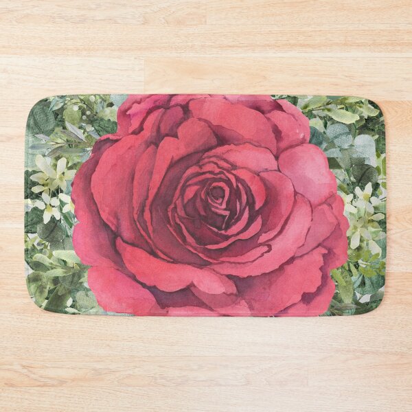 Item preview, WaterColor and pastel eye attractive Red Rose designed and sold by EmmaBazz.
