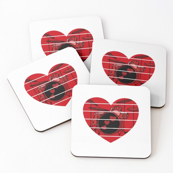 Item preview, Valentines Drummer Drum Teacher Wedding Musician designed and sold by doodlerob.