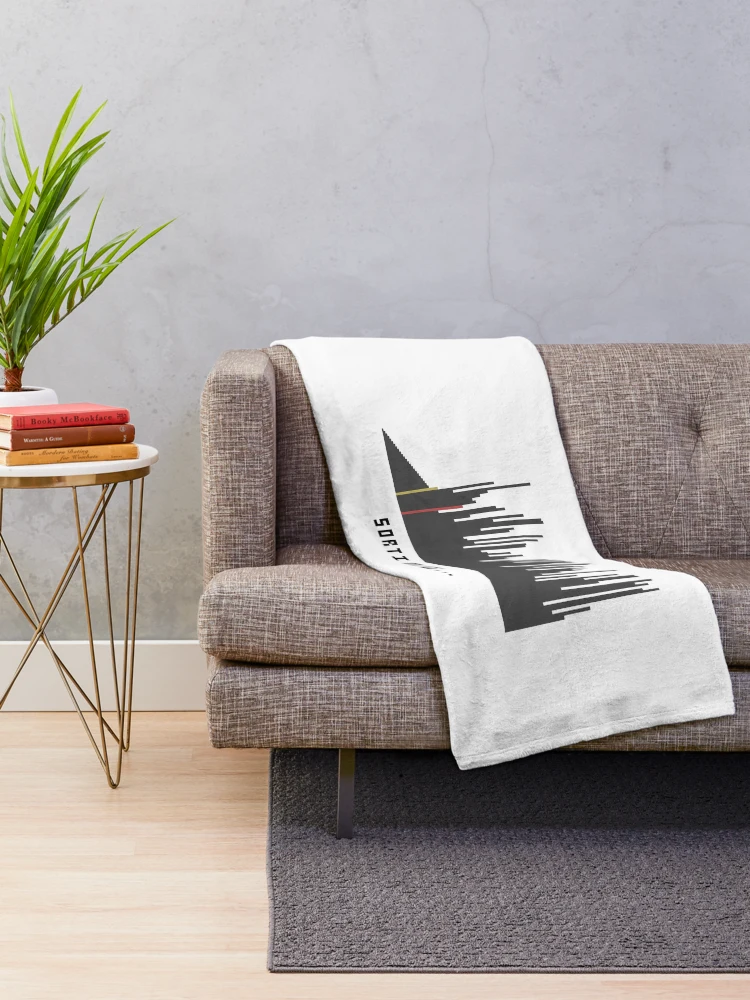 Thumbnail 2 of 6, Throw Blanket, Sorting Algorithm Visualizer designed and sold by Heledron.