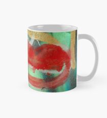 Red Kiss 3 Graffiti Mug