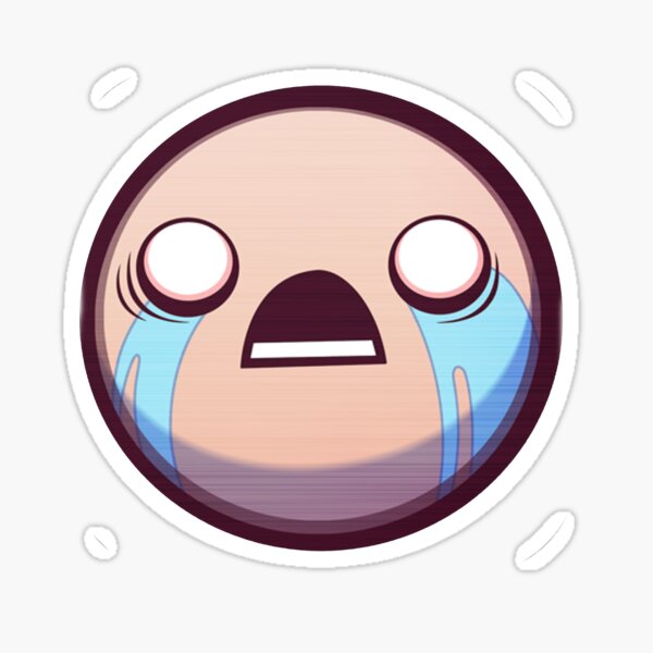 "Binding Of Isaac" Sticker for Sale by AYZOUNI | Redbubble