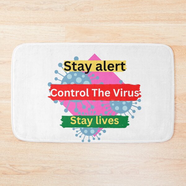 Item preview, Stay Alert Control The Virus Save Lives designed and sold by Javedempire.