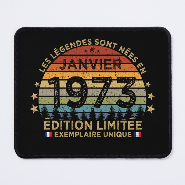 Item preview, Anniversaire 50 Ans Les Legendes Sont Nees en Janvier 1973 designed and sold by cssdru.