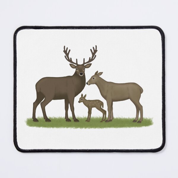Item preview, deer family designed and sold by Jumty13.