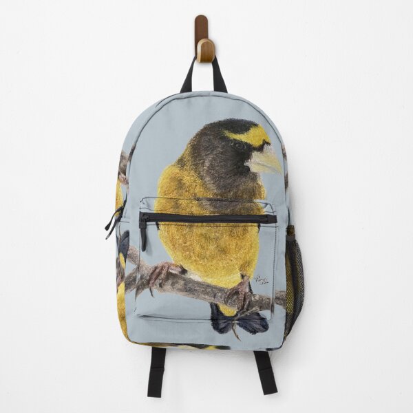 Item preview, Gros Bec Errant yellow bird | animal decor designed and sold by NathBros.