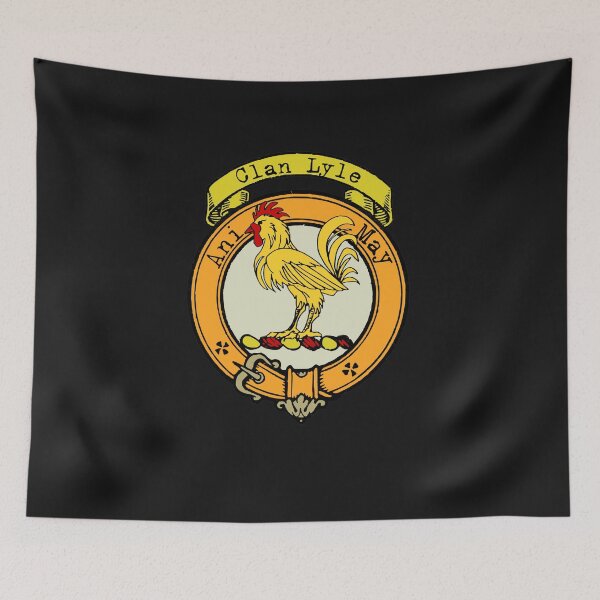 Item preview, Lyle Clan Surname crest designed and sold by BagTown Clans.
