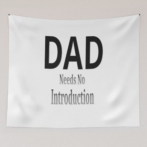 Item preview, Dad Needs No Intro designed and sold by CottagePop.