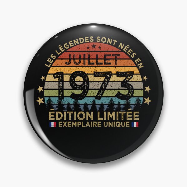 Item preview, Anniversaire 50 Ans Les Legendes Sont Nees en Juillet 1973 designed and sold by cssdru.