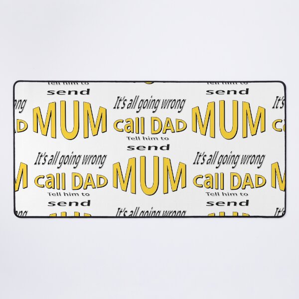 Item preview, Call Dad Send Mum designed and sold by CottagePop.