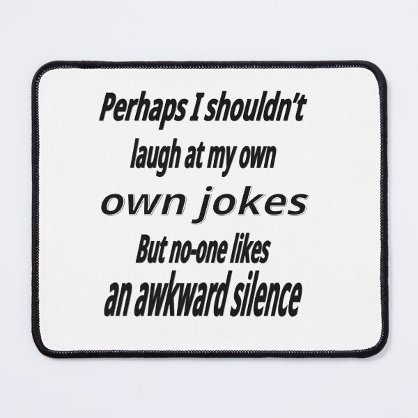 Item preview, Laugh at own jokes designed and sold by CottagePop.