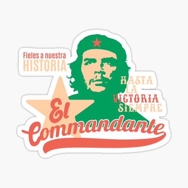 Hasta La Victoria Siempre Cuba Slogan Classic Round Sticker Feb 21 2017  #junkydotcom #zazzle