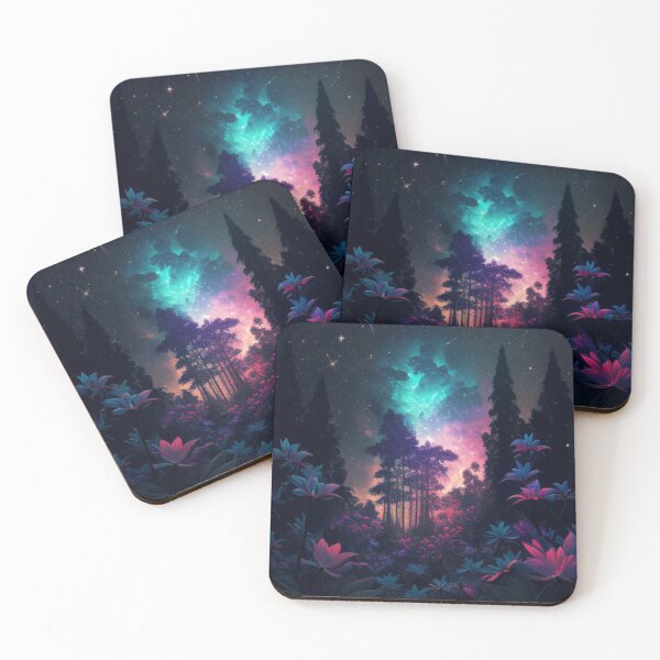 Item preview, Pink fantasy forest designed and sold by Stigner234.