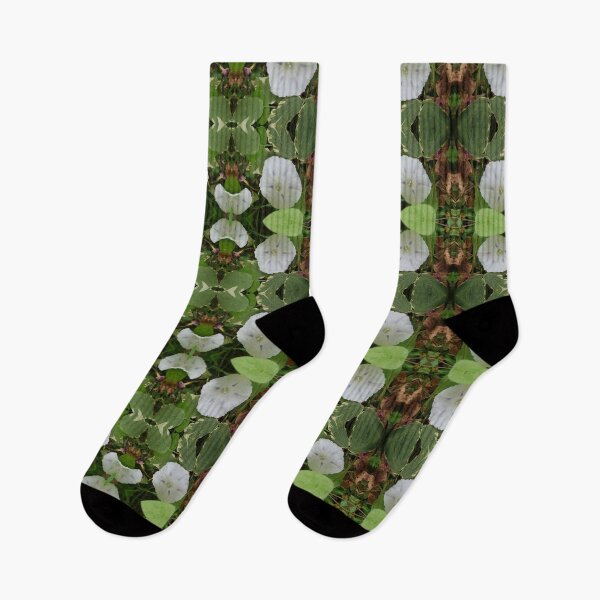Item preview, Beautiful white and purple morning glories designed and sold by OrangeEden.