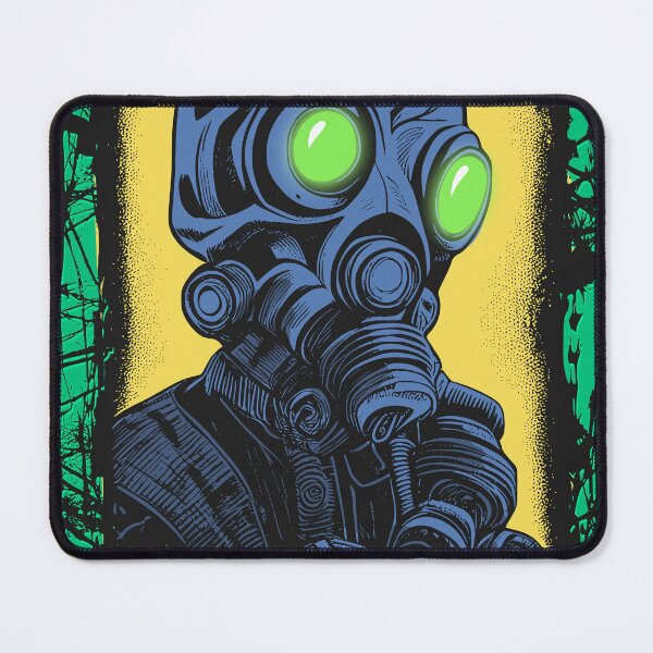 Item preview, Cyborg Gasmask Punk Robot  designed and sold by tabemisa.