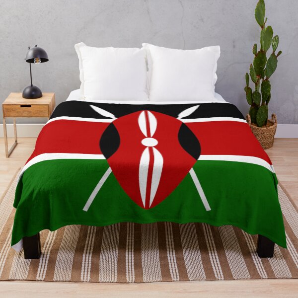Item preview, Kenya - Kenyan Flag designed and sold by FlagsWorld.