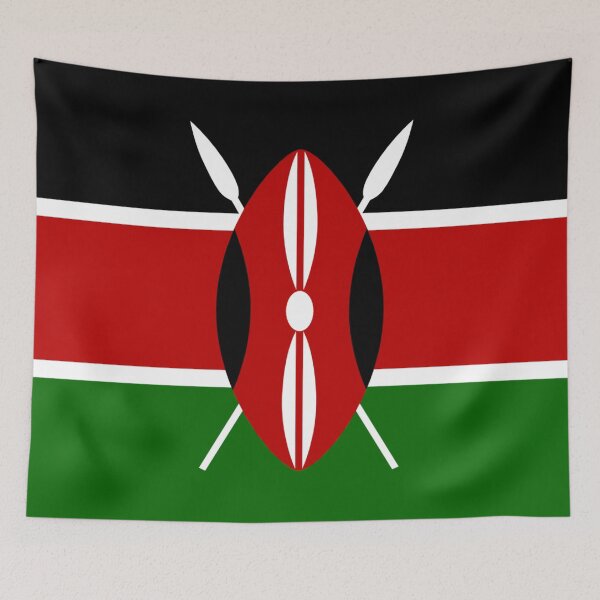 Item preview, Kenya - Kenyan Flag designed and sold by FlagsWorld.