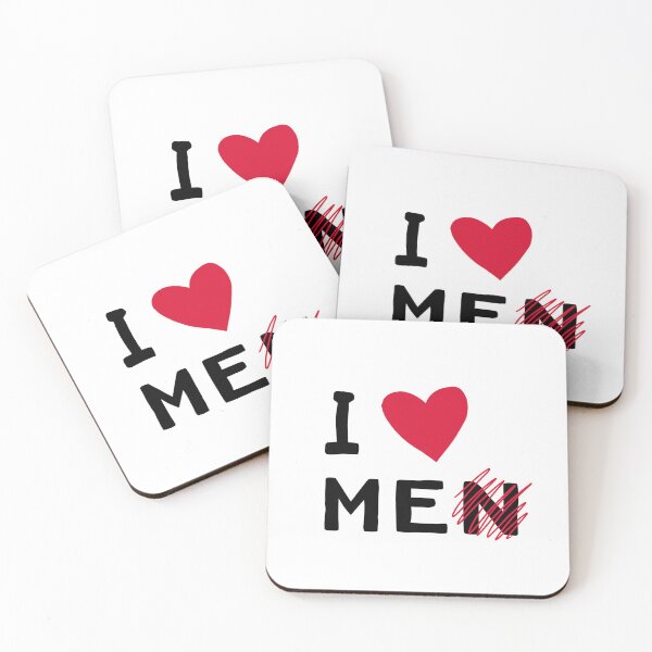 Item preview, i love me not men  designed and sold by moonna designs.