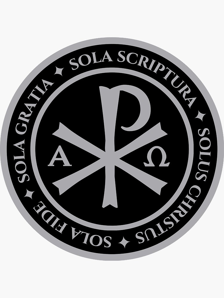 Sola Fide Seal - Decal