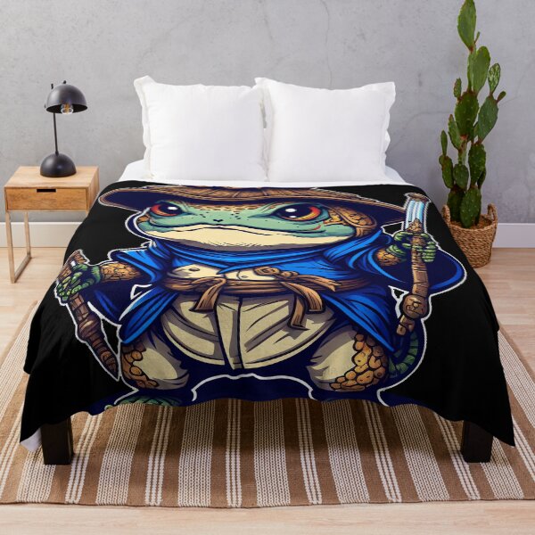 Item preview, Little Samurai Toad designed and sold by Stickapom.