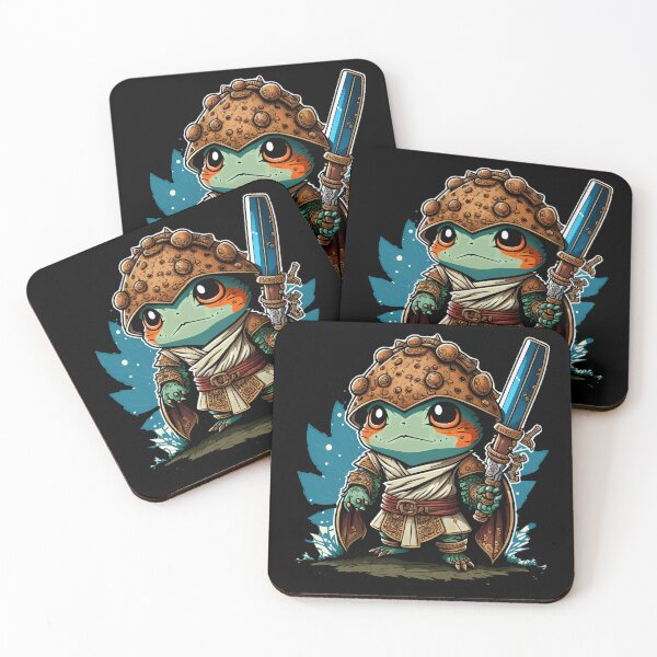 Item preview, Little Samurai Toad designed and sold by Stickapom.