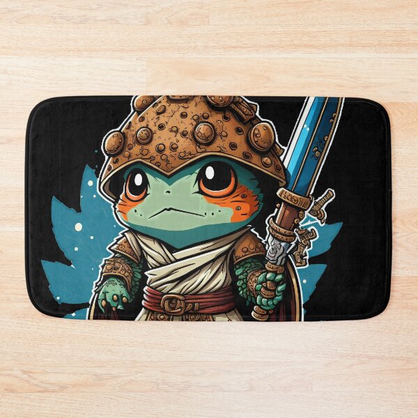 Item preview, Little Samurai Toad designed and sold by Stickapom.