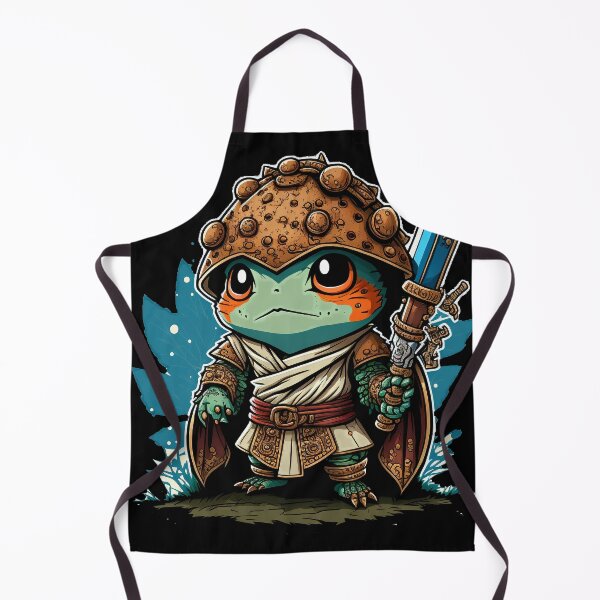 Item preview, Little Samurai Toad designed and sold by Stickapom.