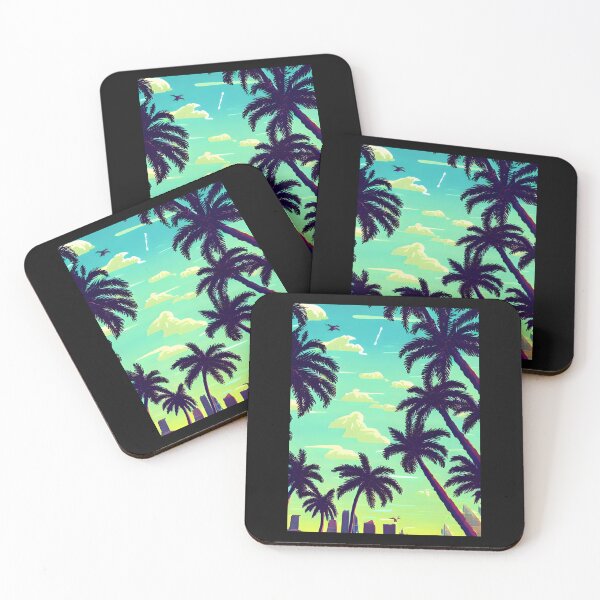 Item preview, Neon Tropical Nature Graphic designed and sold by MotionWaves.