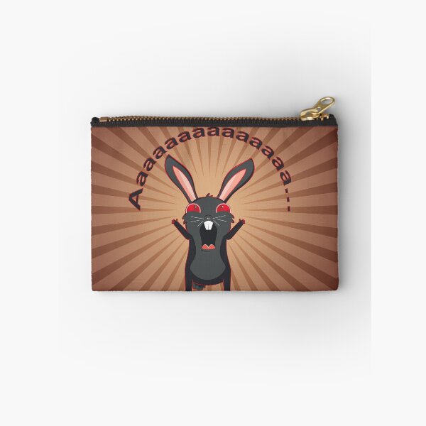 Item preview, Black rabbit screaming designed and sold by AnnArtshock.